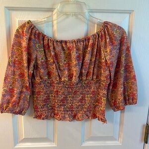 ⭐️ NWT floral shirt